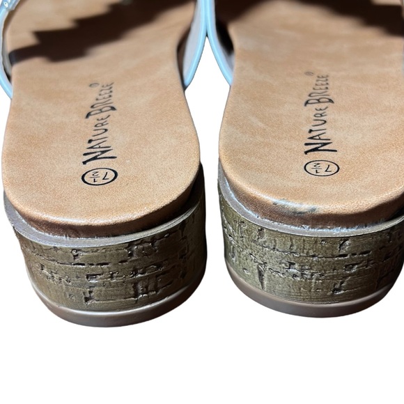 Nature Breeze Jeweled Thong Sandal Size 7.5 NWOT - Picture 3 of 9